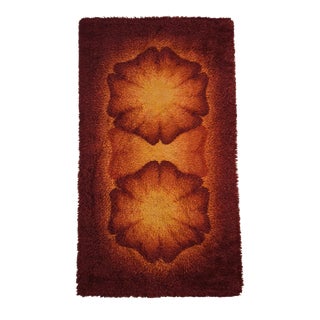 Mid-Century Modern Rug in Wool, Germany, 1970s For Sale
