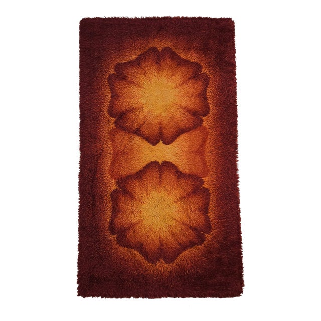 Mid-Century Modern Rug in Wool, Germany, 1970s For Sale