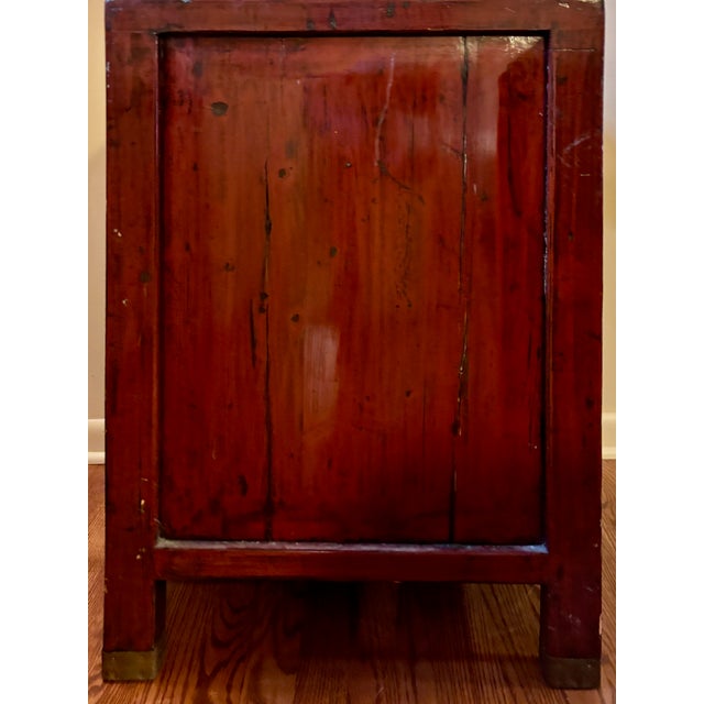 Early 20th Century Pair of Chinese Chests (Bedside Tables) From Estate of Tony Duquette For Sale - Image 10 of 15