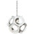1960s Preben Dahl Style White Enameled Steel Hanging Pendant For Sale - Image 9 of 9