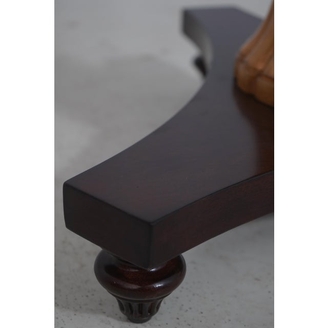 Pair Theodore Alexander 50016 Round Lamp Tables For Sale - Image 9 of 15