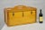 Vintage Arts & Crafts Custom Handmade Large Wooden Tool Chest Tool Box with Fitted Interior. Circa Mid 20th Century....