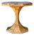 Vintage Sculptural Pencil Reed and Stone Table For Sale