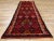 Maroon Vintage Kurdish Tribal Rug Runner - 02'10 X 13'00 For Sale - Image 8 of 9