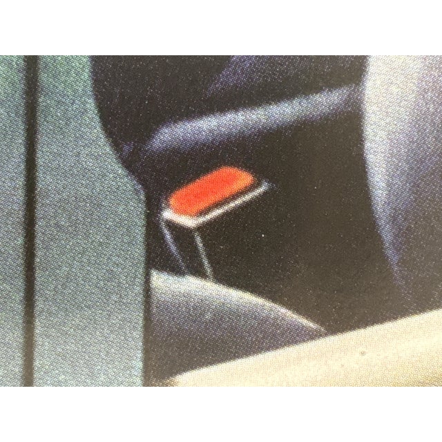 Beige Porsche 928 Gt Cutaway Poster, 1990 For Sale - Image 8 of 9