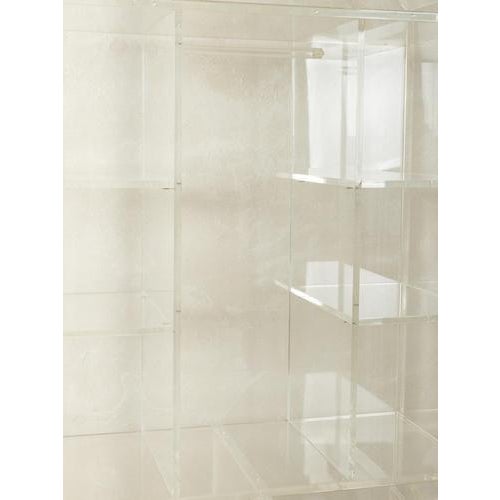 Vintage Acrylic Wardrobe, 1980s For Sale - Image 8 of 11
