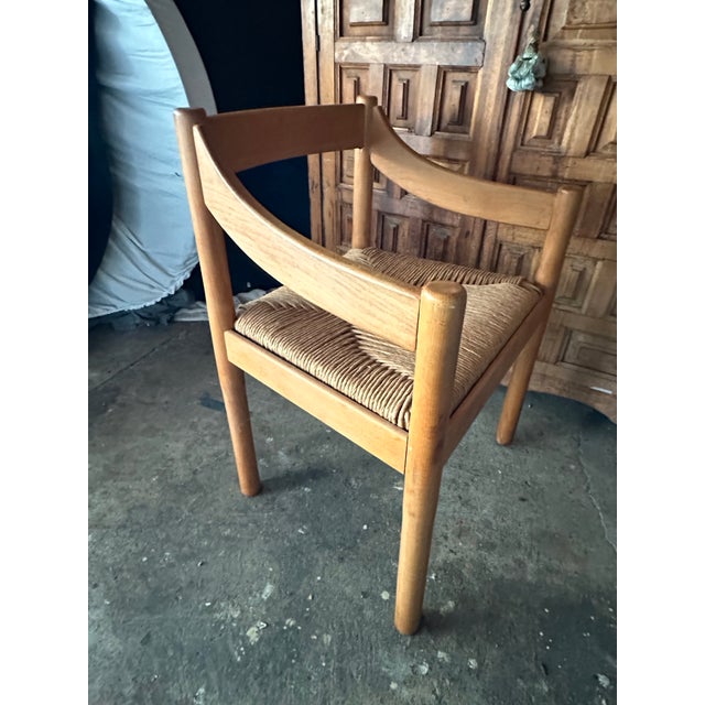 1960s Set of 6 1960’s Carimate Dining Chairs, Vico Magistretti for Cassina For Sale - Image 5 of 10
