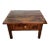Rustic Country European Antique Fruitwood Low Table For Sale