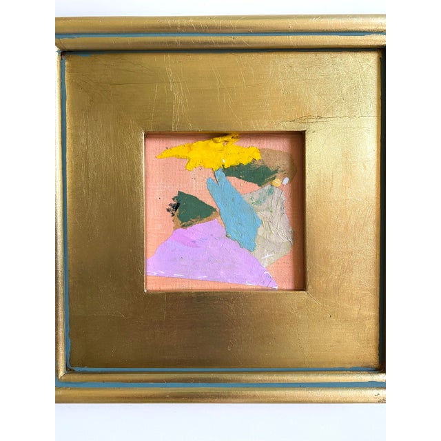 Abstract "Playing Around" 2026 Framed Mini Painting by Jessalin Beutler For Sale - Image 3 of 3