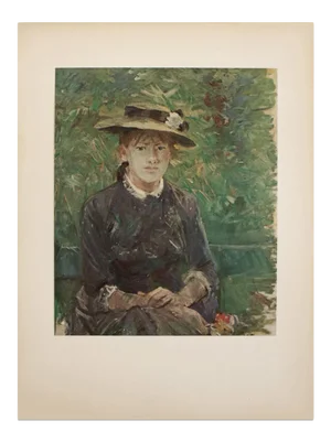 1951 After Berthe Morisot "Portrait of Paule Gobillard", First Edition Parisian Lithograph