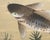Wood 1970s Chinese Painted Screen "Carps" For Sale - Image 7 of 18