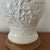 Vintage Large White Crackle Glaze Ginger Jar Lamp Chinoiserie Floral Cherry Blossom For Sale In Milwaukee - Image 6 of 12