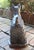 American Vintage 1990s American Cast Stone and Painted Scottie Dog Garden Statue For Sale - Image 3 of 5