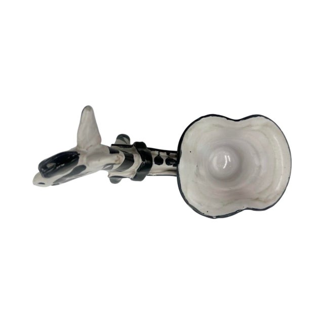 White Vintage El Morocco Nyc Nightclub Ceramic Zebra Bud Vase, New York City For Sale - Image 8 of 12