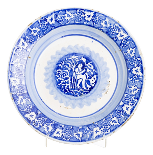 Antique Earthenware Plate, 1800s