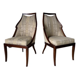 Vintage Jacques Garcia “Malmaison” Chairs for Baker – A Pair For Sale