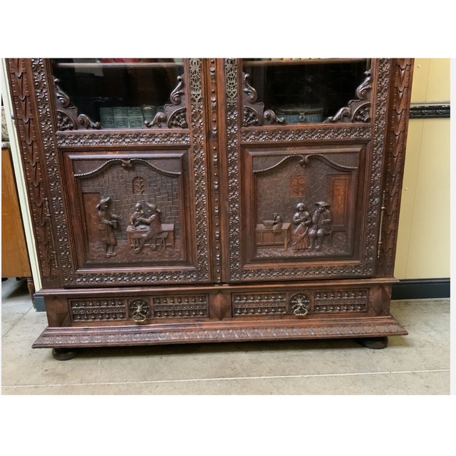Antique Breton Display Case, 1880 For Sale - Image 12 of 13