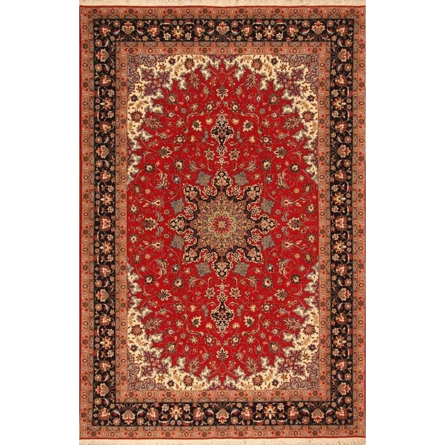 Middle Eastern Rug in Wool For Sale