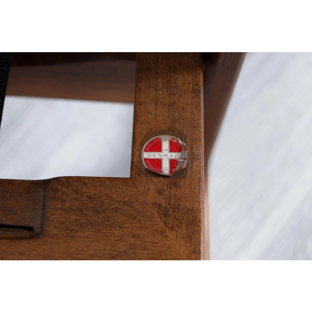 1960s Danish Modern Walnut Lounge Chairs by Ib Kofod Larsen for Selig - a Pair For Sale - Image 12 of 13