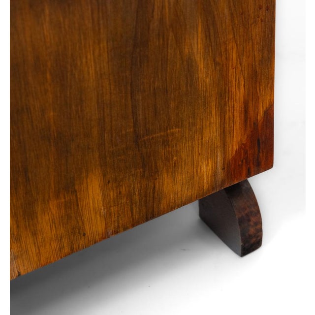 Art Deco Walnut Bedside Cabinets, 1930s, Set of 2 For Sale - Image 17 of 18