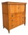 Vintage Baker Furniture Neoclassical Gentleman’s Chest With Tambour Doors For Sale