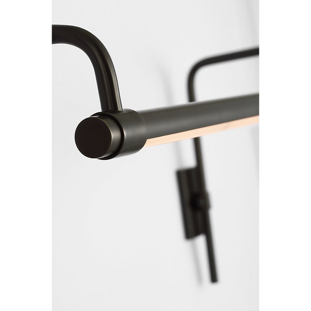 Modern Thomas O'Brien for Visual Comfort Signature Kidd 24" Frame Mount Picture Light in Bronze For Sale - Image 3 of 15