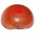 Persimmon Vintage Murano Barbini Orange White Gold Flecks Italian Art Glass Midcentury Bowl Ashtray Dish For Sale - Image 8 of 9