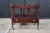 Brown Mid 20th Century English Georgian Style Mahogany Canterbury Magazine Rack Stand 19" For Sale - Image 8 of 18