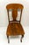 Traditional Early 20th Century Empire Style Wooden Chair With Rosewood Veneer Details For Sale - Image 3 of 8