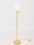 Metal Modern Polished Brass Adjustable Floor Lamps, Pair For Sale - Image 7 of 8