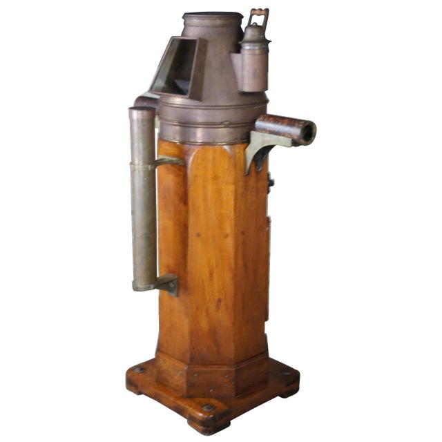 Late 19th Century Ships Binnacle by W. Hartmann. Binnacles are an important navigation tool. They are often in the helm of...