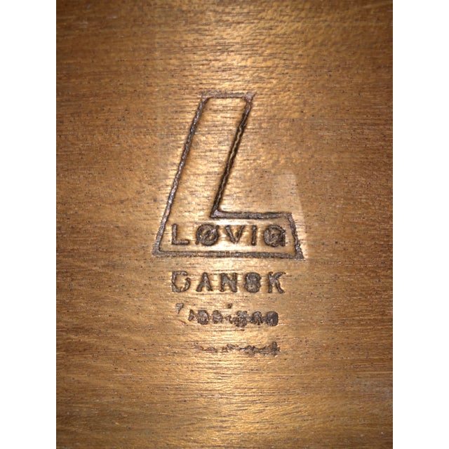 Mid-Century Modern Teak Lovig Dansk Desk For Sale - Image 9 of 9