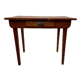 Antique Mahogany Table Desk, 19th Century For Sale