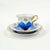 Meissen Porcelain B-Form Cup, Saucer & Dessert Plate, Germany, 1930s, Set of 3 For Sale - Image 10 of 10