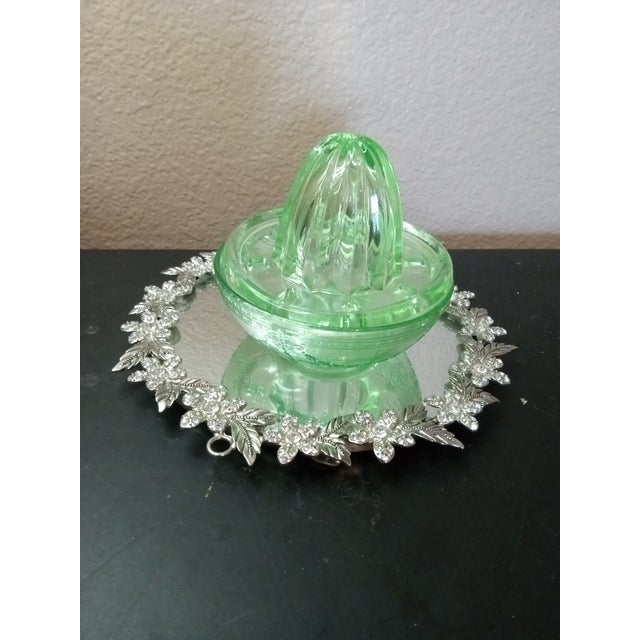 Gorgeous Anchor Hocking Uranium Bowl & Rheemer Set For Sale - Image 9 of 9