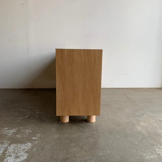 Made to Order White Oak Cane Credenza For Sale In Los Angeles - Image 6 of 10