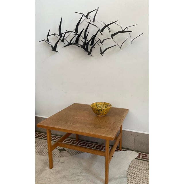 Borge Mogensen (Attr.) for FDB Mobler Danish Oak Side Table 1965 For Sale - Image 13 of 13