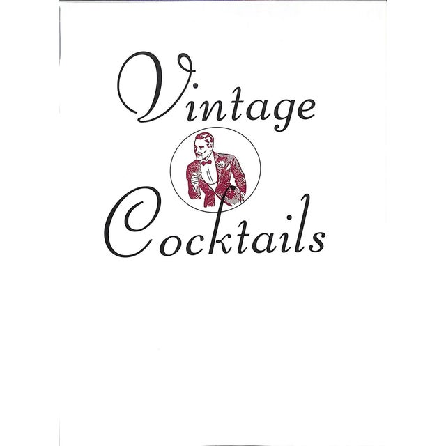 1990s "Vintage Cocktails: Authentic Recipes and Illustrations From 1920-1960" 1999 Waggoner, Susan and Markel, Robert For Sale - Image 5 of 13