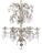 Antique Brass and Crystal Chandelier, 1800s For Sale