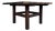 Low Japanese Minimalist Table in Paulownia Wood, 1910s For Sale