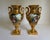 19th Century French Old Paris Gilt Porcelain Swan-Handle Urn Vases – Pair For Sale - Image 16 of 16