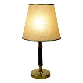 Mid-Century Austrian Brass Table Lamp attributed to Josef Frank, 1950s For Sale