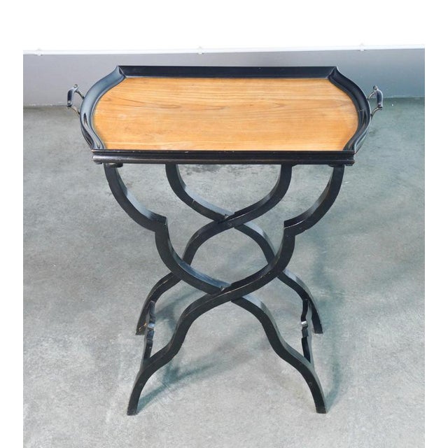 Napoleon III Folding Service Table, 1800s For Sale - Image 14 of 18