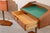 Brown Italian Bedside Tables, 1950s, Set of 2 For Sale - Image 8 of 11