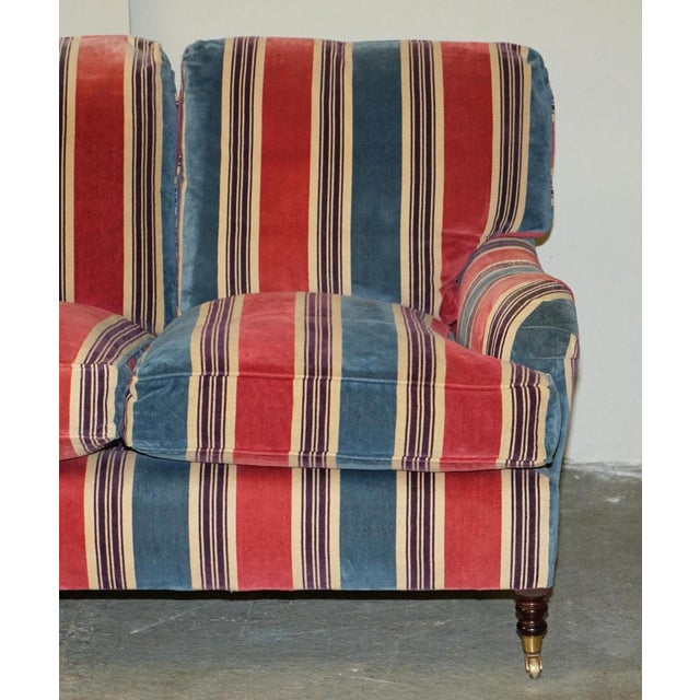 Set of Signature Scroll Arm Sofas from Howard & Sons For Sale - Image 10 of 18