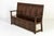Antique English Settle in Oak For Sale - Image 9 of 9
