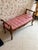 French Provincial French Provincial Cane Bench For Sale - Image 3 of 4