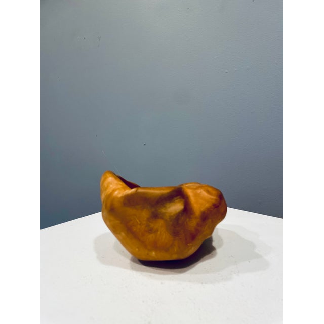 Vintage Swedish Burl Wood Bowl, 1940s For Sale - Image 4 of 6