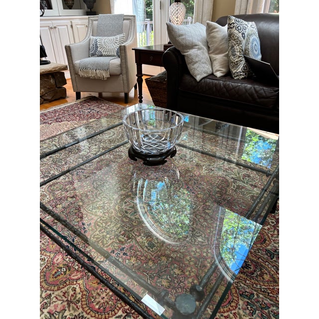 1980s Brutalist Cast Aluminum Coffee Table in the Manner of Diego Giacometti For Sale - Image 11 of 15