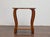 Biedermeier Austrian Biedermeier 19th Century Walnut Side Table With Star Marquetry Top For Sale - Image 3 of 11